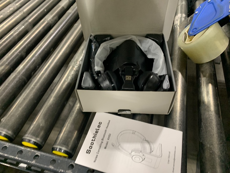 Photo 1 of (Upgraded Version) Wireless Headset, Bluetooth Headset with Noise Cancelling Microphone, Best Headphones with Mic Mute & USB Dongle for PC/Computer/Laptop/Cell Phones/Remote Work/Call Center