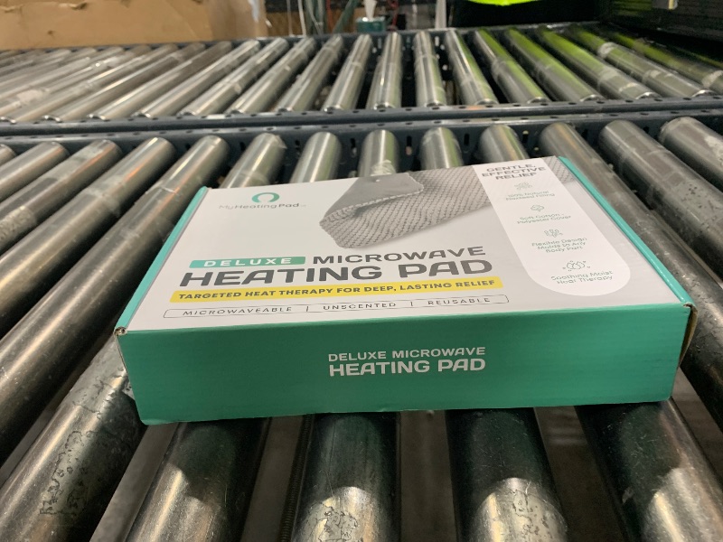 Photo 1 of My Heating Pad Deluxe Microwavable Heating Pad for Back, Neck, Shoulder and Cramps - Deluxe Unscented Heat Pack - Chilled or Heated Pad Therapy