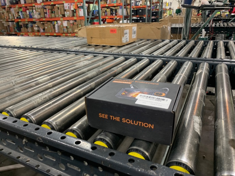 Photo 1 of Endoscope Camera with Light, 1920P HD Borescope Inspection Camera with 4.3" IPS Screen, AukonVee IP67 Waterproof with 8 LEDs & 16.5ft Semi-Rigid Snake Camera for Automotive Pipe Tools Gadgets for Men