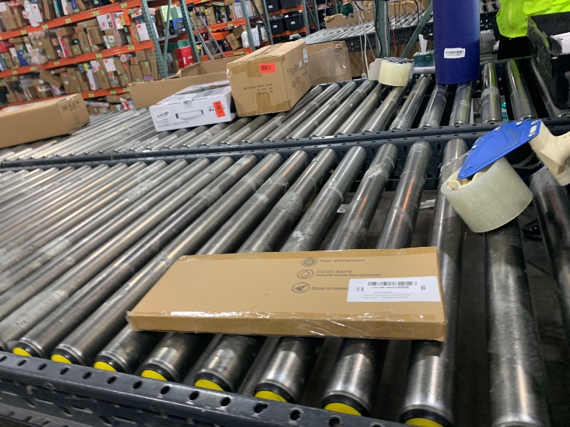 Photo 1 of 1 pcs 14"x5.3" Solid Acacia Wood Serving Tray Rectangular Wooden Serving Platter Natural Wooden Board for Bar Coffee Party