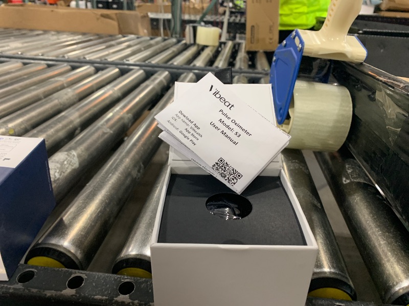 Photo 1 of Vibeat OxyRing Continuous Pulse Oximeter - Bluetooth Oxygen Monitor with Free PC & APP Report, Wearable Finger Oxygen Meter for 16hrs Oxygen Level & Heart Rate Recording