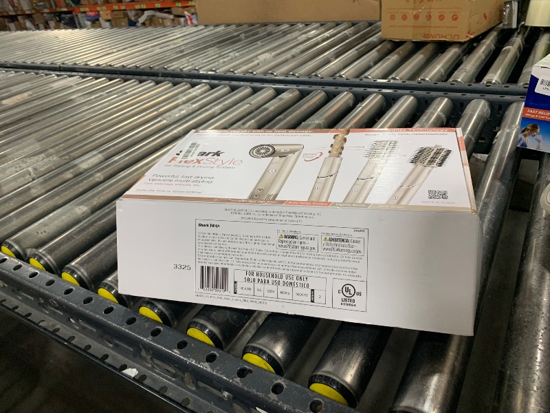 Photo 1 of Shark HD430 FlexStyle Air Styling & Drying System, Powerful Hair Dryer Brush & Multi-Styler with Auto-Wrap Curlers, Paddle Brush, Oval Brush, Concentrator Attachment, Stone