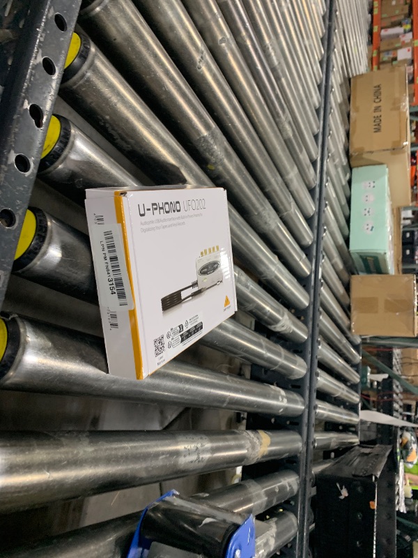 Photo 1 of Behringer UFO202-BK USB Audio Interface Vinyl Recording Bundle, Black