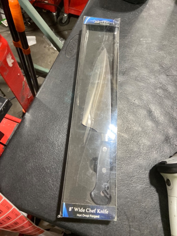 Photo 1 of Cutlery-Pro Cat Cora Forged Chef Knife, Professional 8-Inch German Steel Blade For Produce, Meat, Herb Cutting, Ergonomic Triple-Rivet Handle, NSF-Certified Kitchen Knife