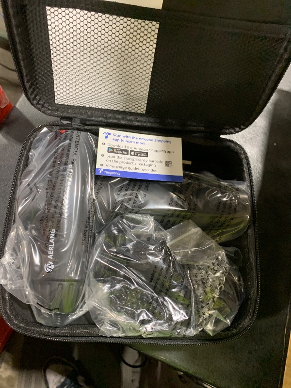 Photo 1 of AERLANG Massage Gun with Heat and Cold,Deep Tissue Massage Gun, Back and Neck Massager for Pain Relief,Muscle Percussion Massager,Handheld Messager with 7Heads&Silent Birthday Gifts for him