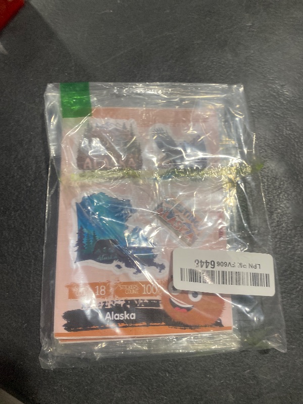 Photo 1 of 100Pcs Alaska Stickers and Decals for Water Bottle, Laptop - Alaska Party Supplies & Dacorations - Gift for Women & Men