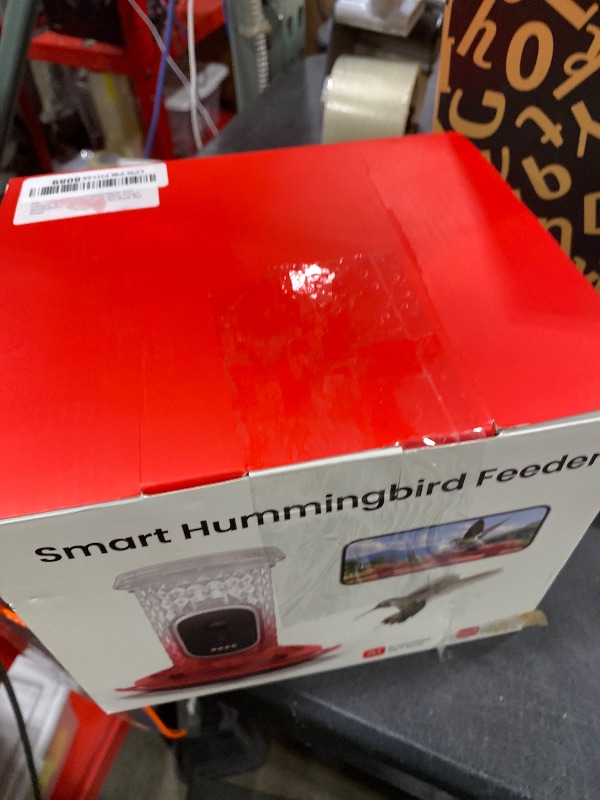 Photo 1 of Smart Hummingbird Feeder Camera with AI Identification, 2.5K HD & Color Night Vision, Solar Powered Outdoor, IP66 Weatherproof – Garden Decor & Gift for Bird Lovers