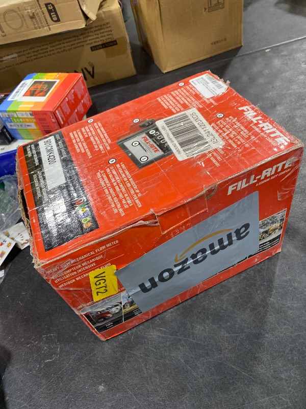 Photo 1 of Fill-Rite 901CMK4200 4-Digit Mechanical Fuel Transfer Meter – 6-40 GPM with FR4200 Series Flange & Installation Components