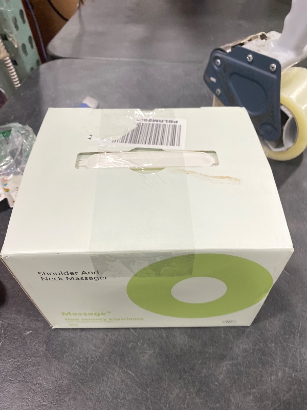 Photo 1 of Siasoo Heated Neck Massager-Wireless Portable Shiatsu Neck and Shoulder Deep Tissue 4D Kneading Massage Pillow, Simulated Human Hand Design for Muscle Relax Massager New Years Eve Valentine's Day Gift