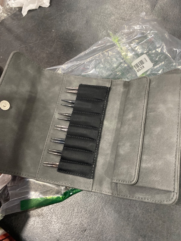 Photo 1 of Knit Picks Options Wood Short Interchangeable Knitting Needle Set with Case and Stitch Markers (Clark Short)