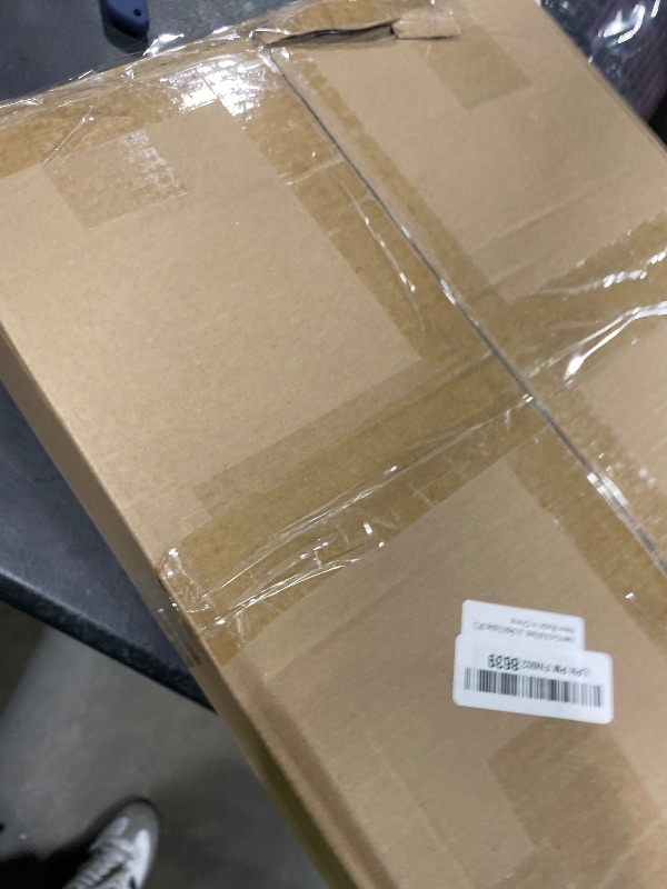 Photo 1 of Asee'm Grid Wall Panels Display Stand 2.6' x 5.8' FT White Movable Wire Grid Wall Display Rack Heavy Floorstanding Detachable Girdwall Panel with T-Base for Craft Show Rack, Retail Displays 1PCS