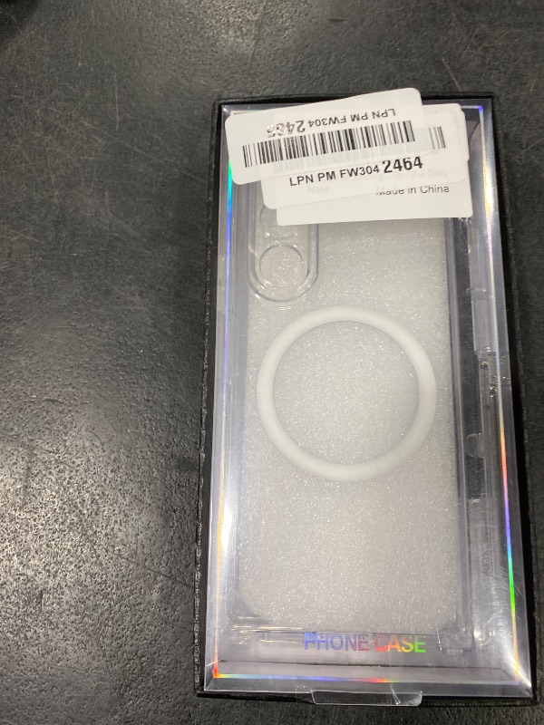 Photo 1 of PUROOM for Samsung Galaxy Z Flip 7 Clear Case Hinge Protection with Ring Holder & Screen Protector Soft All-Inclusive Shockproof Cover for Samsung Galaxy Z Flip 7 (Full Clear)