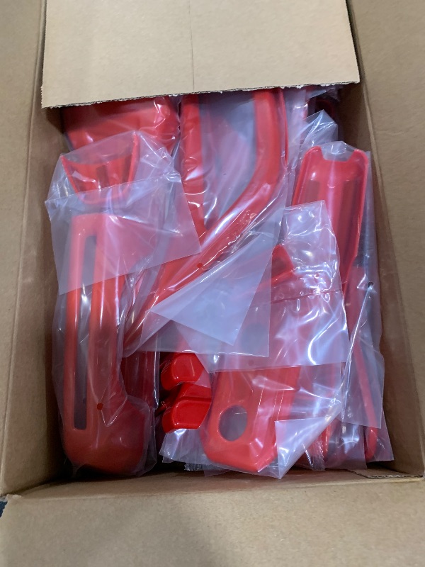 Photo 1 of Complete Exterior Cover Trim Kit for 2018–2026 Jeep Wrangler JL JLU, Full Coverage Door Handle Hood Hinge Hood Latch Side Air Vent Rear Tailgate Window Hinge Covers, 43PCS Red