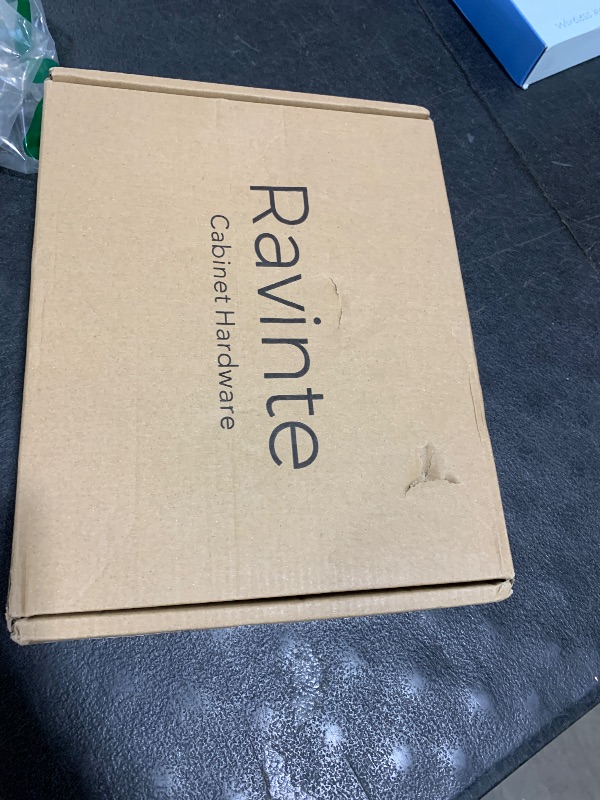 Photo 1 of Ravinte 32 Pack 8 Inch Square Cabinet Handles Matte Black Pulls Drawer Kitchen Hardware for Cabinets Cupboard.