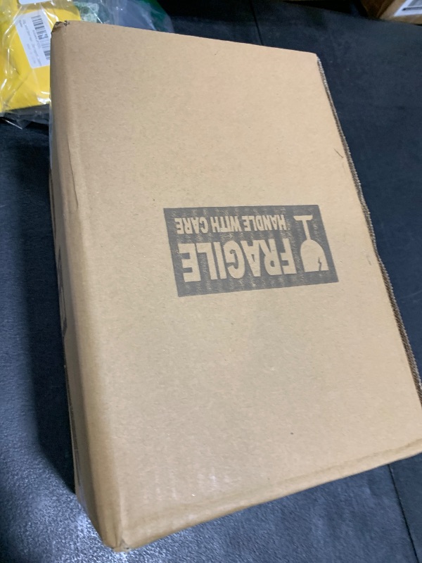 Photo 1 of 1 Gallon Glass Beverage Dispenser, 18/8 Stainless Steel Spigot and Lid, Glass Drink Dispensers for Parties, Mason Jar Drink Dispensers with Lids