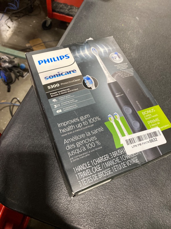 Photo 1 of Philips Sonicare ProtectiveClean 5300 Rechargeable Electric Toothbrush - HX6423/34 - Black