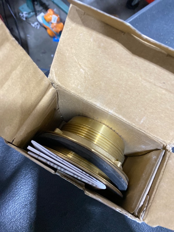 Photo 1 of Delta 4 Inch Brushed Gold Round Shower Floor Drain with Gasket and Snap-In Drain Gate, Champagne Bronze DT051411-CZ