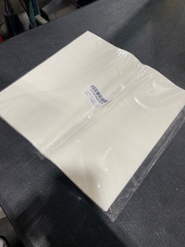 Photo 1 of 100PCS Deli Paper Sheets 12×12", Unbleached White Wax Paper Sheets for Food Basket Liners, Precut Parchment Paper Baking Sheets for Cookies, Grease Resistant Sandwich Wrappering Paper by Neyimqr