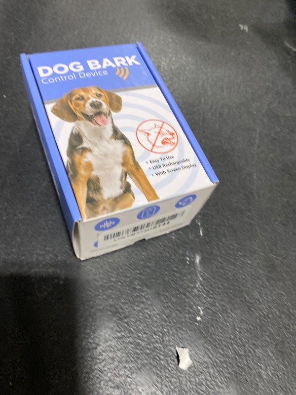 Photo 1 of STANWIS Anti Barking Device for Dogs,50FT Effective Range bark Deterrent Device,3 Modes Rechargeable,Fit All Breeds&Size Dog Black,Medium