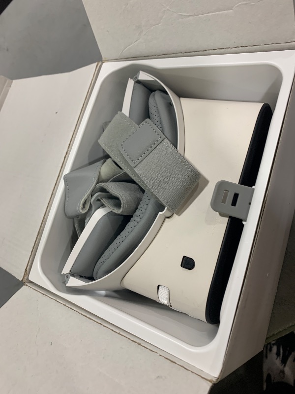 Photo 1 of VR Headset for Phone, Virtual Reality Glasses with Bluetooth Headphones for Adults and Kids Play 3D VR Games Movies (White VR Only)