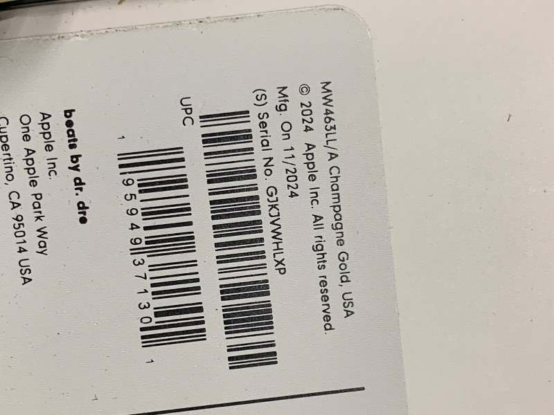 Photo 1 of Beats Pill - Portable Bluetooth Speaker- Up to 24H Battery Life, Water Resistant, Bluetooth, Apple & Android Compatible, Seriously Loud Sound for Home, Outdoor and Travel- Champagne Gold