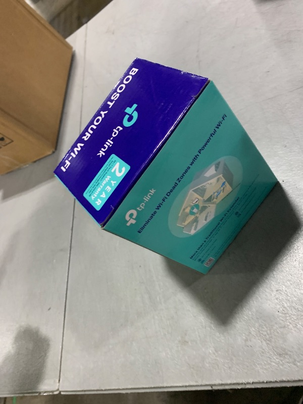 Photo 1 of TP-Link AC1200 WiFi Extender, 2023 Engadget Best Budget Pick, 1.2Gbps Signal Booster for Home, Dual Band 5GHz/2.4GHz, Covers Up to 1500 Sq.ft and 30 Devices,Support Onemesh, One Ethernet Port (RE315)