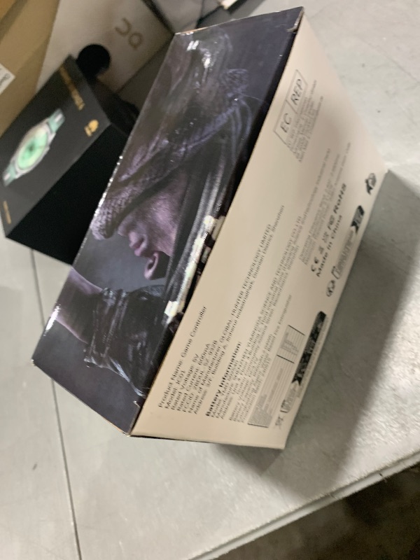 Photo 1 of VidPPluing Wireless Controller Compatible with P5/Android/IOS/MAC/Steam Deck, Game Controller with LED Lighting/Hall Effect Trigger/Turbo/Share Function - White