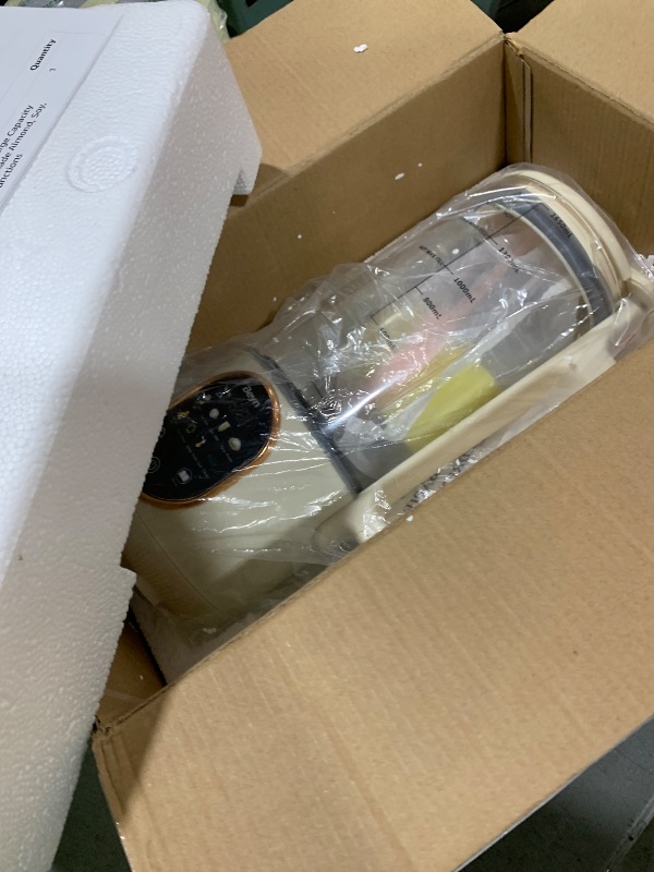 Photo 1 of Beyn 10-in-1 Automatic Nut Milk Maker Machine, 60oz Large Capacity with ?? ???????? Blades & Self-Cleaning. for Homemade Almond, Soy, Oat Milk, Milkshake - Delay Start & Keep Warm Functions