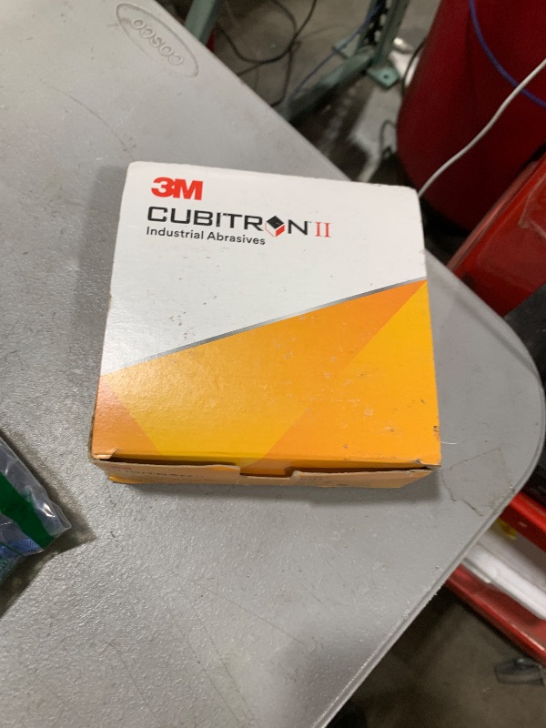 Photo 1 of 3M Hookit Clean Sanding Paper Disc 732U - 80+ Grit Vacuum Sanding Disc - C-Weight Backing, Hook and Loop Attachment - 6" - 50 Count