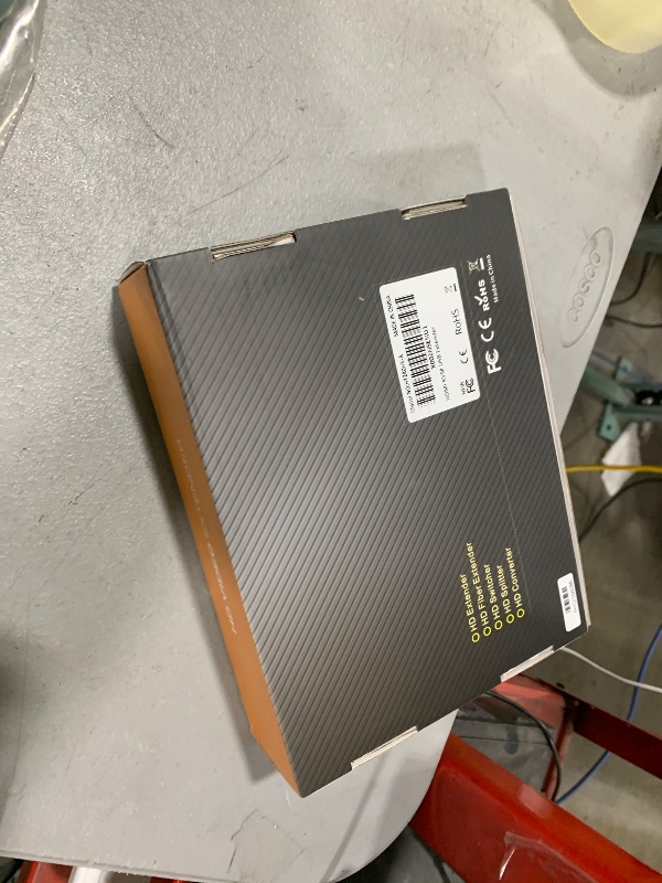 Photo 1 of HDMI KVM USB Extender Transmit 1080p HD Video Over Cat5e/6 Ethernet Cable 50m (164ft) for Mouse and Keyboard Control Remote Signals