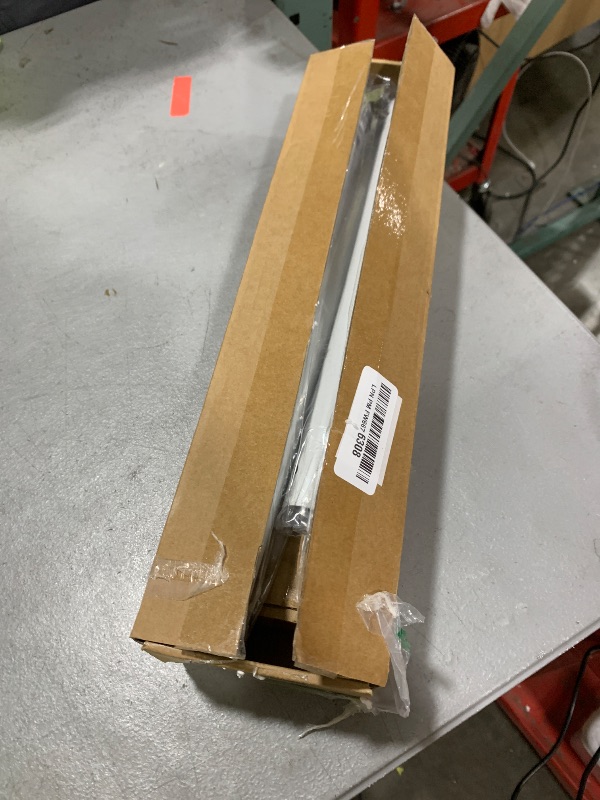 Photo 1 of White Curved Shower Curtain Rod 33-78 Inches Adjustable Splicing Design Shower Rods Curved Round Bowed Rust proof, Premium Stainless Steel Need To Drill Shower Curtain Rod for Bathroom, Bathtub, Stall