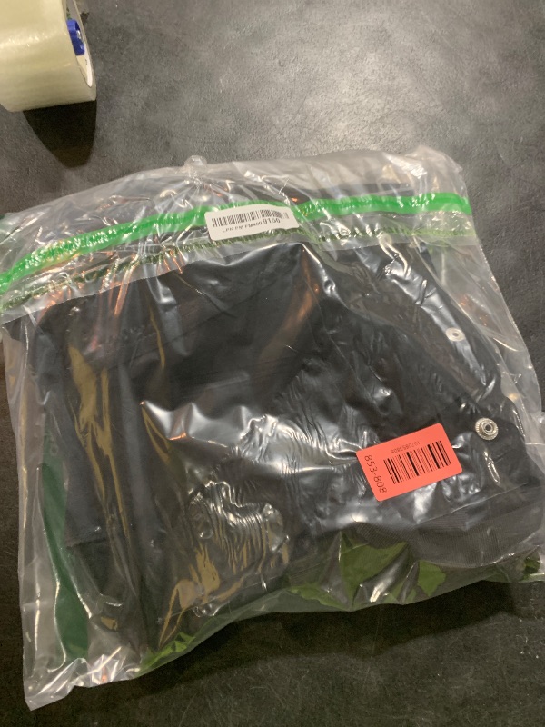 Photo 1 of LeaSeek Leather Welding Jacket, Flame-Resistant Heavy Duty Split Cowhide Leather Open Back Welder Jacket for Men & Women