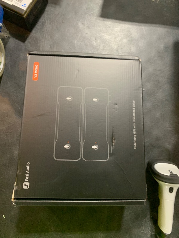 Photo 1 of Fosi Audio Two V3 Mono Power Amplifier 240W Class D AMP with TPA3255 Chip, RCA/XLR Balanced Inputs, 48V/10A Power, for Home Audio Speakers & Home Theater