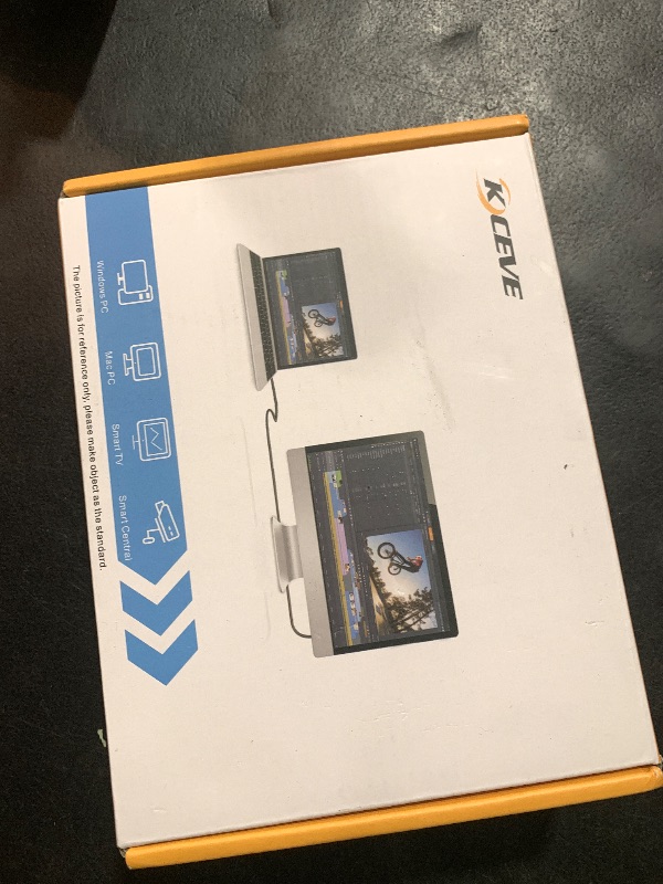 Photo 1 of KCEVE 15-in-1 USB C Docking Station KVM Switch, USB 3.0 KVM Switch 2 Laptops 2 Monitors 4K@60Hz, 2 USB-C MST Port, Dual HDMI Out, 80W PD, 5Gbps, Gigabit Ethernet, TF/SD Card, Wired Remote