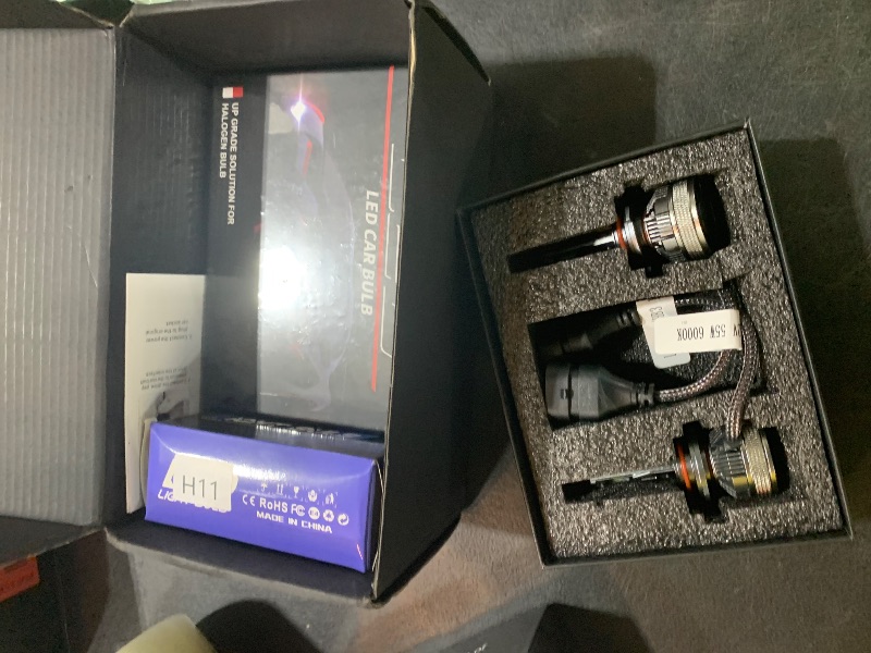 Photo 1 of AWALITED Fits for 2007-2018 Toyota Camry High Low Beam Fog Lights Bulbs Combo, 6000K White Plug-and-Play Super Bright Light Bulbs, Pack of 6