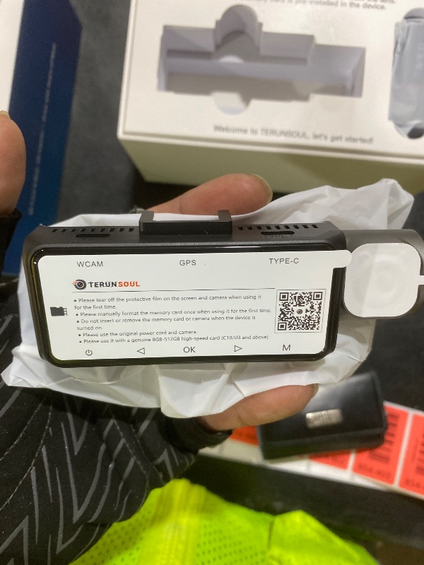 Photo 1 of TERUNSOUl 4K+4K+1080P 3 Channel Dash Cam Front and Rear with Cabin, Free 128GB Card Included, 5.8GHz WiFi6 - up to 20MB/s, IR Night Vision, Built-in GPS, G-Sensor, 24H Parking Mode, Support 512GB Max