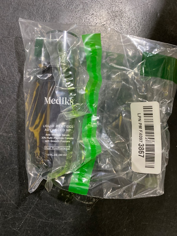 Photo 1 of Medik8 Liquid Peptides Advanced MP - Peptide Serum - Face Serum for Wrinkle Reduction - Hydrating and Supports Collagen, Hyaluronic Acid - 1 oz