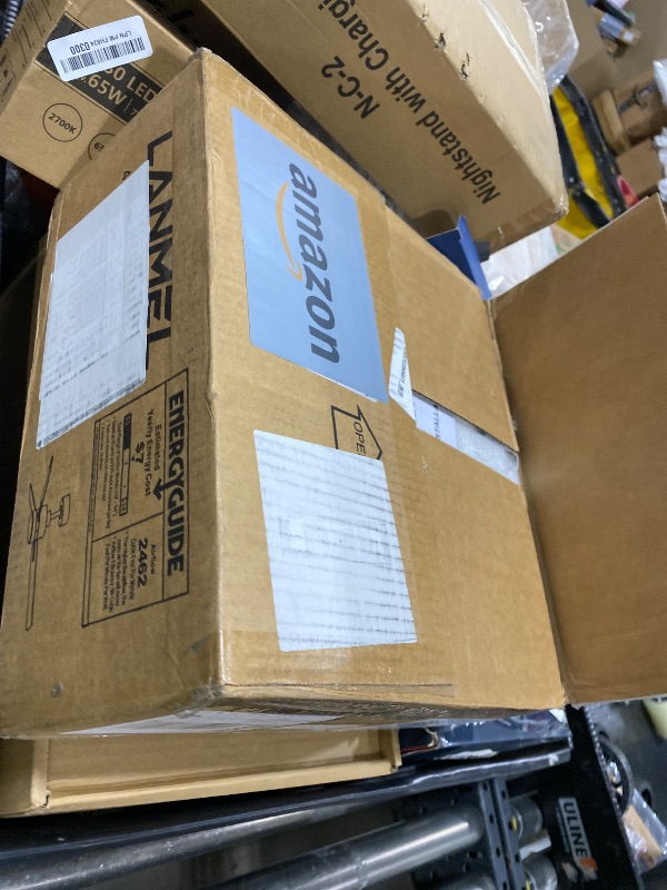 Photo 1 of LANMEL 42'' Ceiling Fan with Lights and Remote, Low Profile Modern Ceiling Fan Gold, 6 Speed, Reversible, 3000k-6000k LED, Quiet DC Motor for Indoor Outdoor Bedroom Living Room