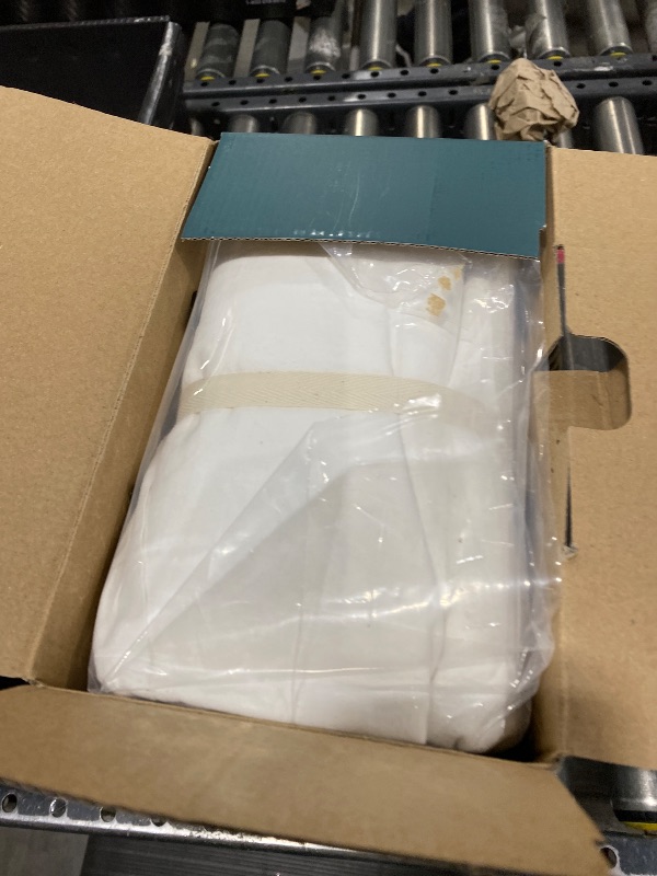 Photo 1 of SONORO KATE 100% French Pure Linen Sheets, Breathable and Durable Linen King Size Sheets, Anti-Tear Linen Bed Sheets, Machine Washable, 16 Inch Deep Pocket - 4 Piece (White, King)