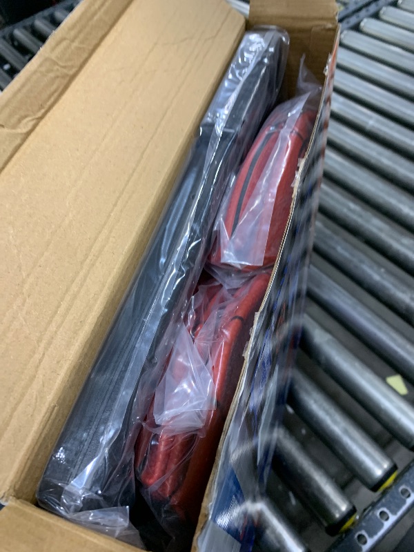 Photo 1 of Indoor Basketball Hoop Toy for Kids - Pro Basketball Hoop Over The Door, 2026 New Upgraded Hoop with Anti-Impact Backboard, Scoreboard&4 Balls Basketball Toys for 6 7 8 9 10 11 12 Year Old Boys (Red)