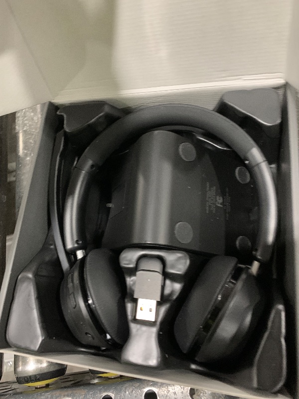 Photo 1 of (Upgraded Version) Wireless Headset, Bluetooth Headset with Noise Cancelling Microphone, Best Headphones with Mic Mute & USB Dongle for PC/Computer/Laptop/Cell Phones/Remote Work/Call Center