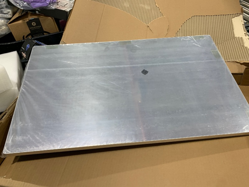 Photo 1 of Haocrown 32 Inch 4K Ultra HD Smart Mirror Bathroom TV, IP66 Waterproof Android 13 TV with Voice Remote, Smart Assistant & ATSC Tuner, 2+32GB (Silver Frame 2025 Model)