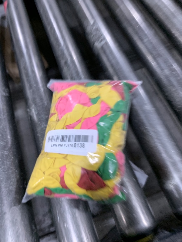 Photo 1 of 100 Pcs 40 Inches Latex Spiral Balloons Twisted Long Rainbow Party Balloons Pearlescent Helium Balloon for Birthday Baby Shower Wedding Hawaiian Luau Tropical Carnival Party Decorations Random Color