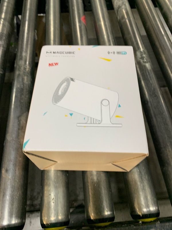 Photo 1 of Magcubic HY300PRO Mini Projector with WiFi and Bluetooth, 4K Support 200ANSl Smart Portable Projector, AutoKeystone, 180° Rotation, Home Video Proyector for Home, Bedroom, Outdoor Android 14