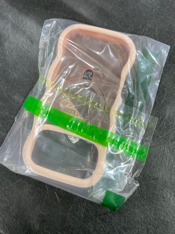 Photo 1 of [Cute Wave Frame+Mag Stand] Designed for iPhone 17 Pro Max Case, [Fit for MagSafe] Translucent Silicone Protective Magnetic Ring Phone Case Cover for iPhone 17 Promax 6.9 inch Men Women, Pink