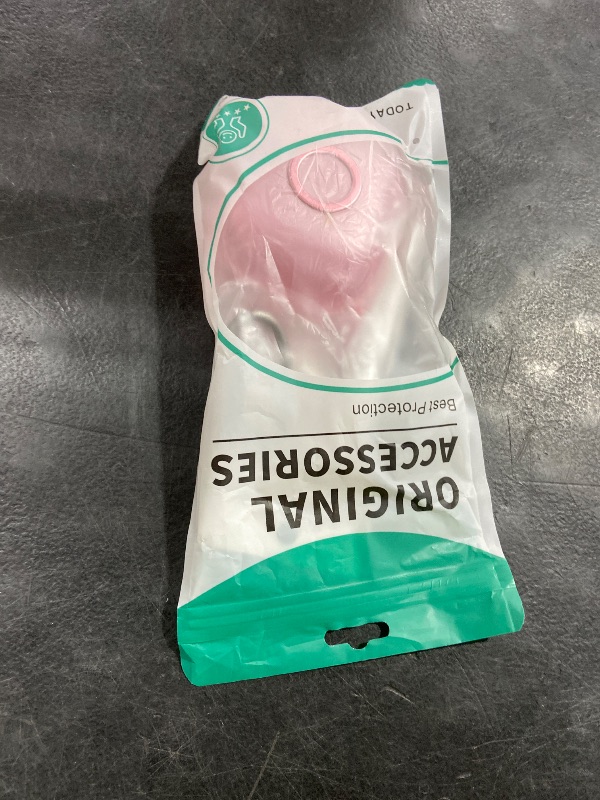 Photo 1 of [Secure Lock] for Beats Powerbeats Pro 2 Case, Soft Clear TPU Shockproof Protective Case Cover for Beats Powerbeats Pro 2 Accessories with Cleaning Kit & Keychain (Clear Pink)