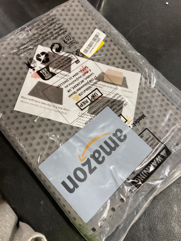 Photo 1 of Pieviev Cat ter Mat Double Layer Waterproof Urine Proof Trapping Mat 1 Pack (Gray, 47x36 Inch (Pack of 1))