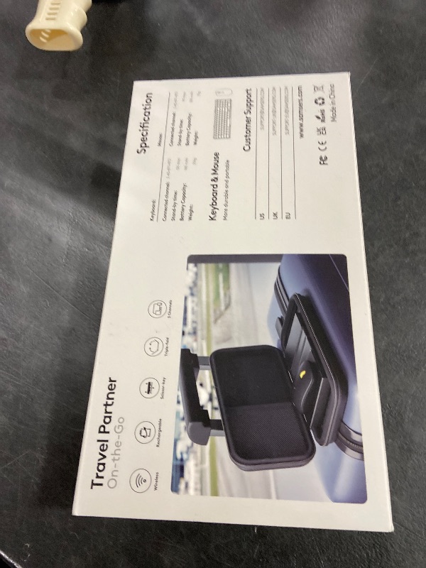 Photo 1 of Foldable Keyboard and Mouse, Samsers Folding Bluetooth Keyboard Combo, 2.4G + BT5.0 x 2, Full-Size Portable Travel Keyboard & USB-C Rechargeable Wireless Mouse for iOS Android Windows Mac OS