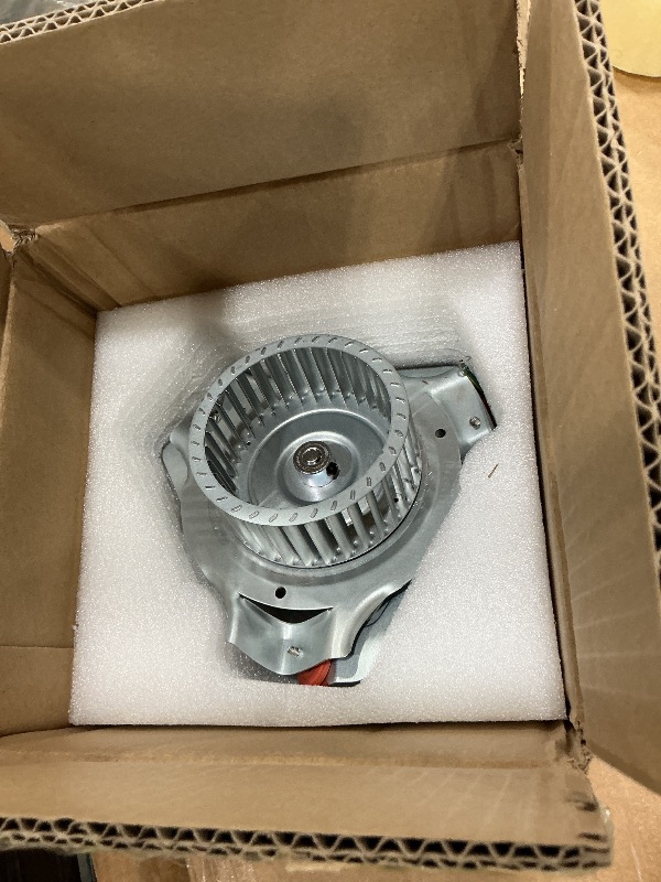 Photo 1 of *USED*
Adviace J238-100-10108 Draft Inducer Blower Motor Assembly for Jakel Inc, HC21ZE121A Draft Inducer Motor for Carrier Furnace & Bryant Furnace & Payne Furnace, Jakel J238-100-10108 J238-100-10108AT