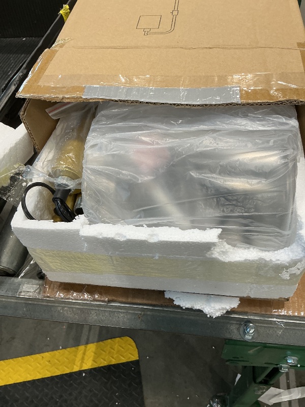 Photo 1 of ?Upgraded?Dimmable Gold Floor Lamp for Living Room with Clear Glass Lampshade, Glass Modern Floor Lamp with 900LM Edison Bulb Included, Standing Tall Lamp for Bedroom, Office, Reading Room, Corner